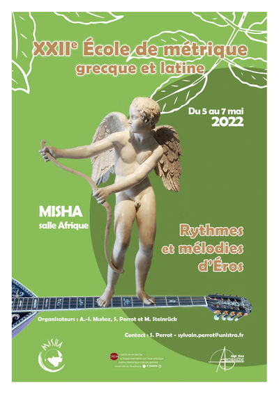 XIIe Ecole de métrique grecque et latine : « Rythmes et mélodies d'Eros »