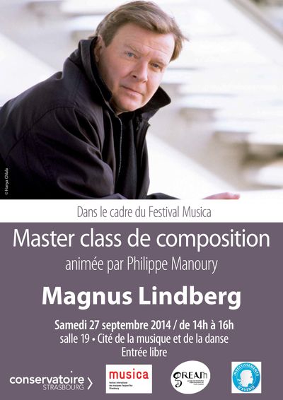 Masterclass de composition Magnus Lindberg