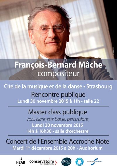 Masterclasses François-Bernard Mâche